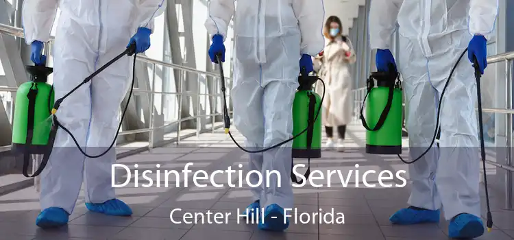 Disinfection Services Center Hill - Florida