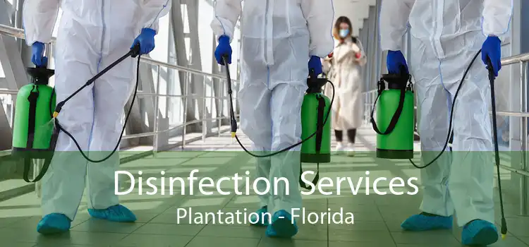 Disinfection Services Plantation - Florida