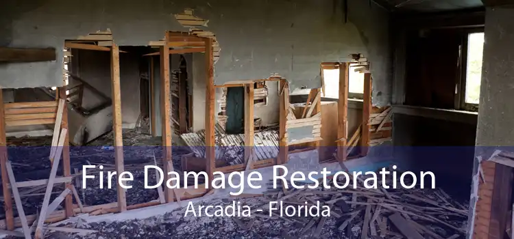 Fire Damage Restoration Arcadia - Florida