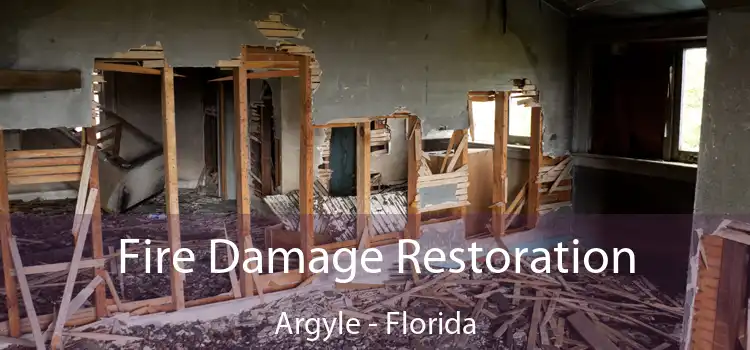 Fire Damage Restoration Argyle - Florida