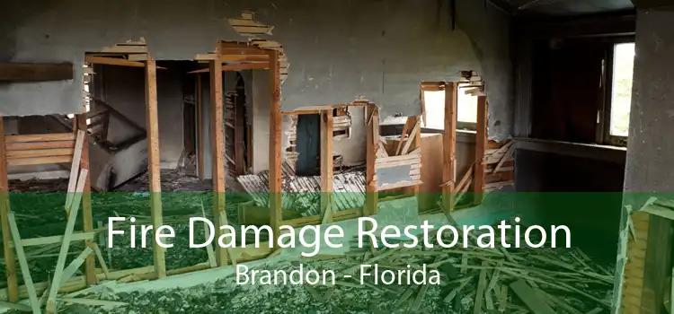 Fire Damage Restoration Brandon - Florida