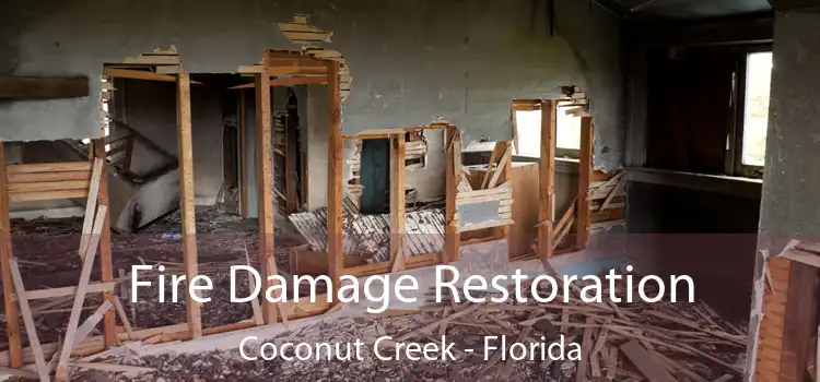 Fire Damage Restoration Coconut Creek - Florida