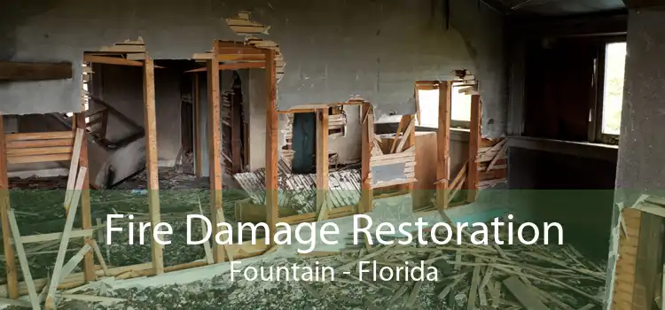 Fire Damage Restoration Fountain - Florida