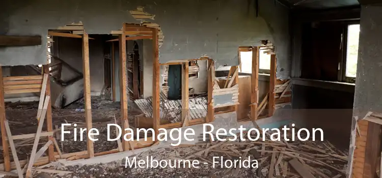 Fire Damage Restoration Melbourne - Florida