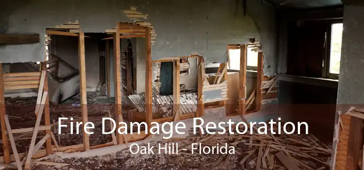Fire Damage Restoration Oak Hill - Florida