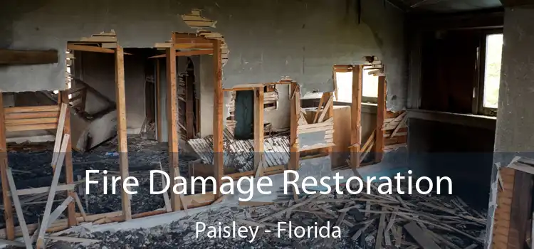 Fire Damage Restoration Paisley - Florida