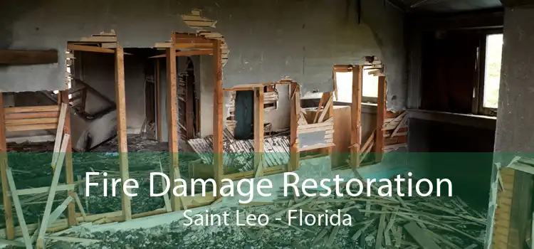 Fire Damage Restoration Saint Leo - Florida