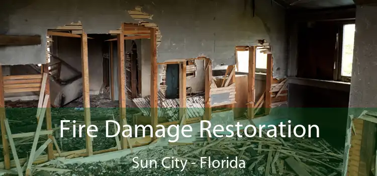 Fire Damage Restoration Sun City - Florida