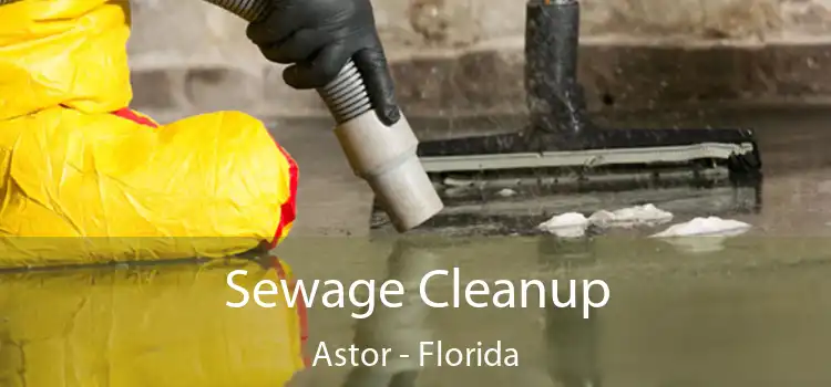 Sewage Cleanup Astor - Florida