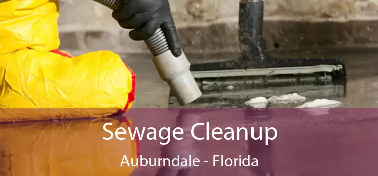 Sewage Cleanup Auburndale - Florida