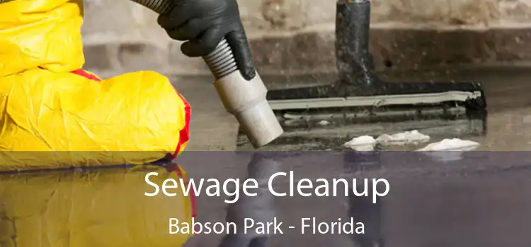 Sewage Cleanup Babson Park - Florida