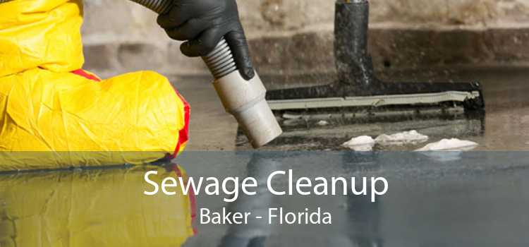Sewage Cleanup Baker - Florida