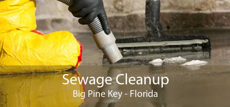 Sewage Cleanup Big Pine Key - Florida