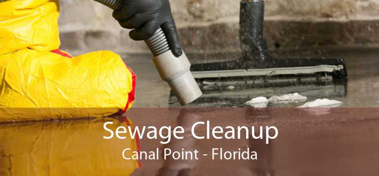 Sewage Cleanup Canal Point - Florida