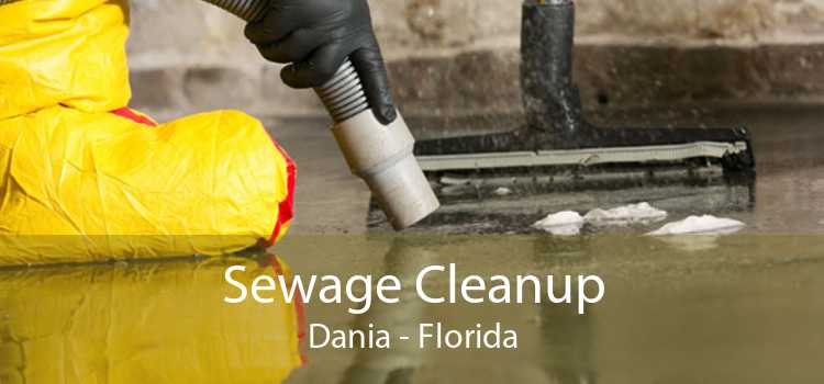 Sewage Cleanup Dania - Florida