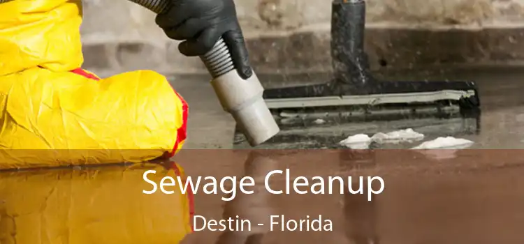 Sewage Cleanup Destin - Florida