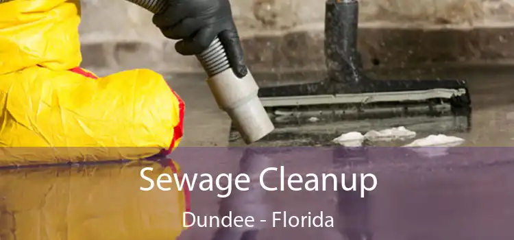 Sewage Cleanup Dundee - Florida