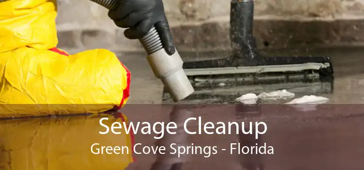 Sewage Cleanup Green Cove Springs - Florida