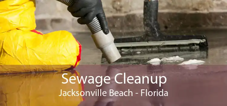 Sewage Cleanup Jacksonville Beach - Florida