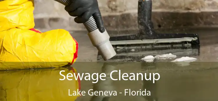 Sewage Cleanup Lake Geneva - Florida