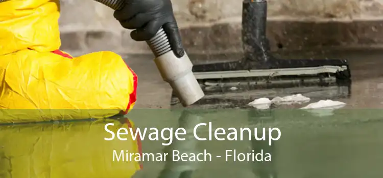 Sewage Cleanup Miramar Beach - Florida