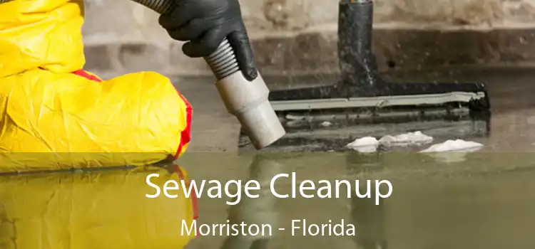 Sewage Cleanup Morriston - Florida