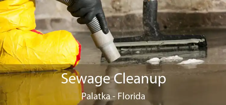 Sewage Cleanup Palatka - Florida