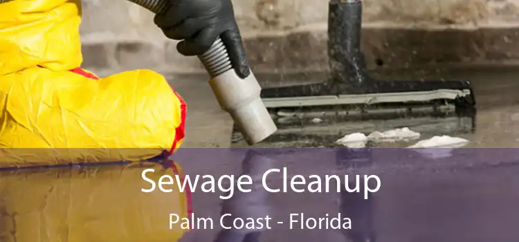 Sewage Cleanup Palm Coast - Florida