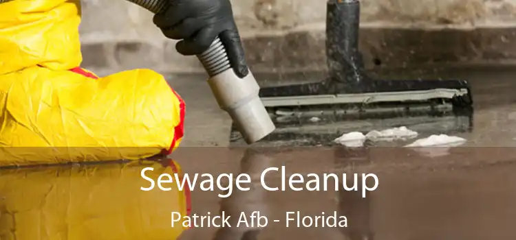 Sewage Cleanup Patrick Afb - Florida