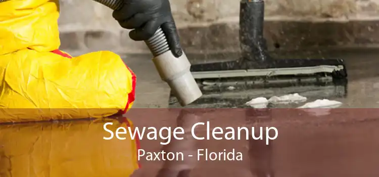 Sewage Cleanup Paxton - Florida