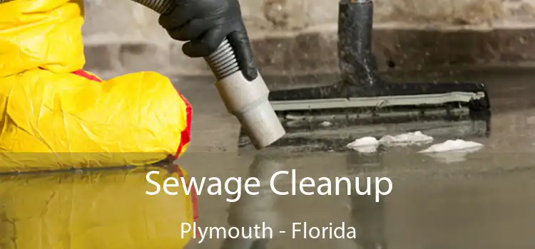 Sewage Cleanup Plymouth - Florida