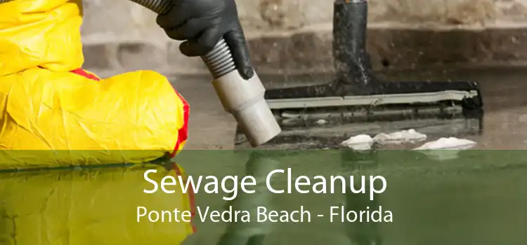 Sewage Cleanup Ponte Vedra Beach - Florida