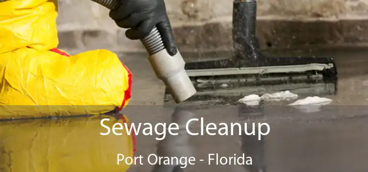 Sewage Cleanup Port Orange - Florida