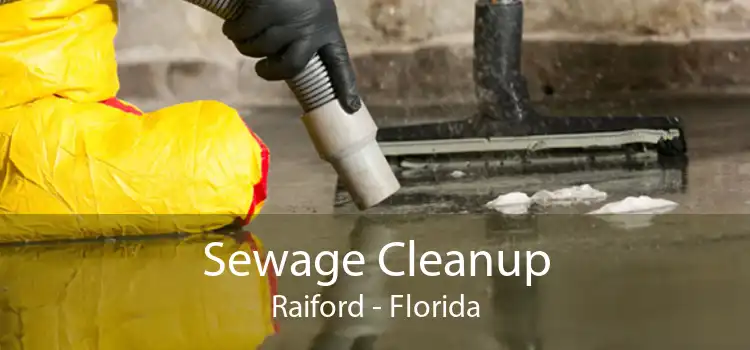 Sewage Cleanup Raiford - Florida