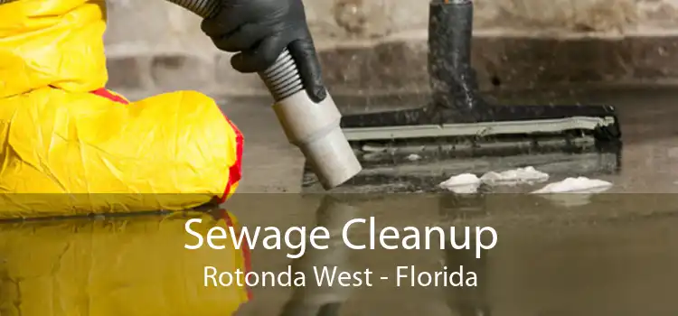 Sewage Cleanup Rotonda West - Florida