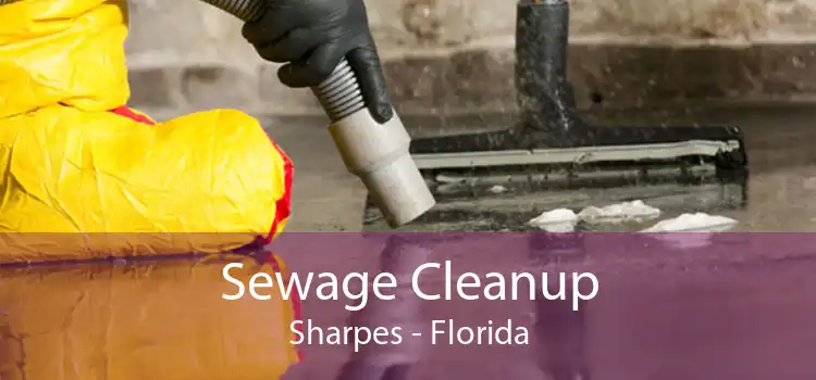 Sewage Cleanup Sharpes - Florida