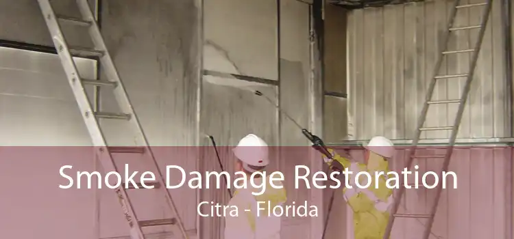 Smoke Damage Restoration Citra - Florida