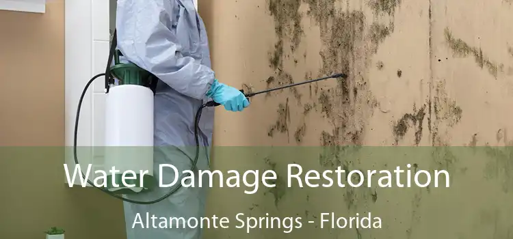 Water Damage Restoration Altamonte Springs - Florida