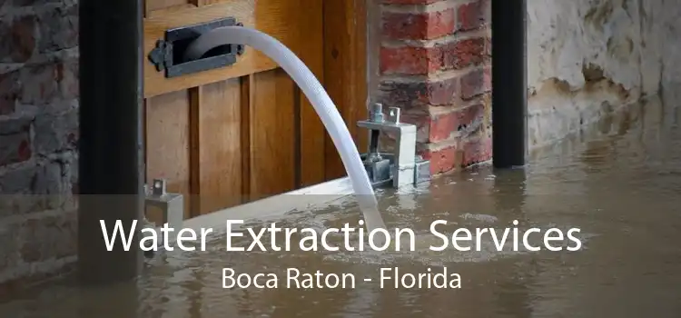 Water Extraction Services Boca Raton - Florida