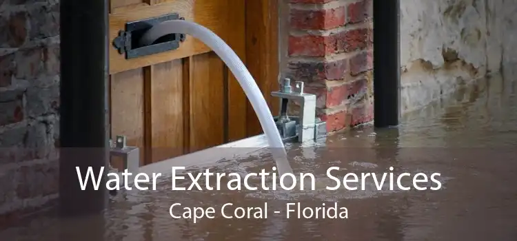 Water Extraction Services Cape Coral - Florida