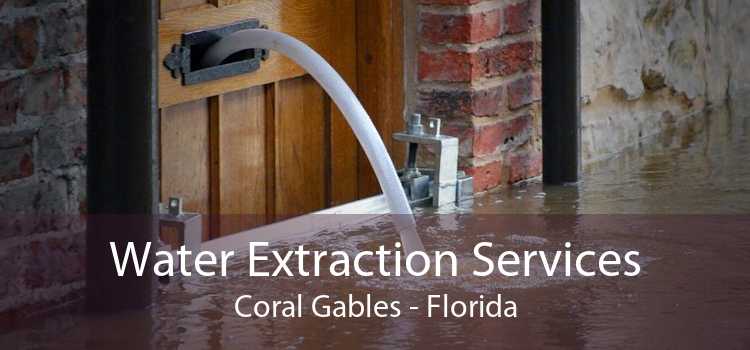 Water Extraction Services Coral Gables - Florida