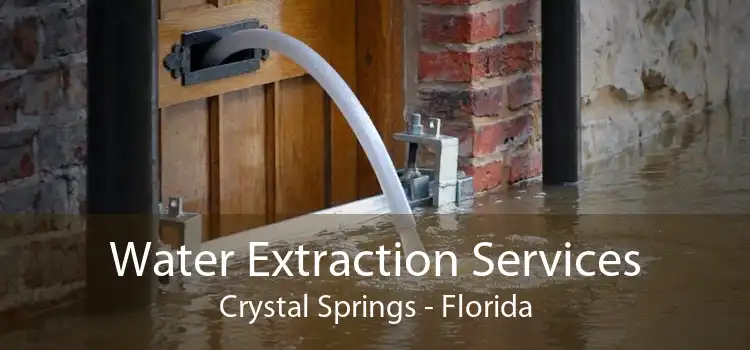 Water Extraction Services Crystal Springs - Florida