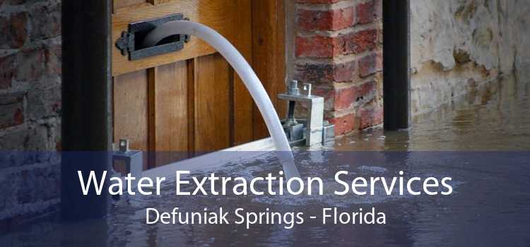 Water Extraction Services Defuniak Springs - Florida