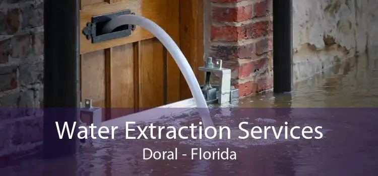 Water Extraction Services Doral - Florida