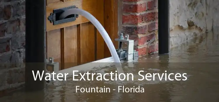 Water Extraction Services Fountain - Florida