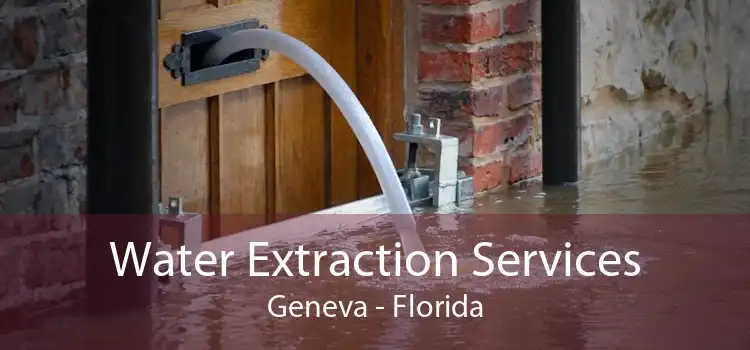 Water Extraction Services Geneva - Florida