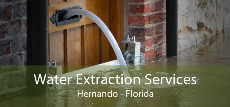 Water Extraction Services Hernando - Florida