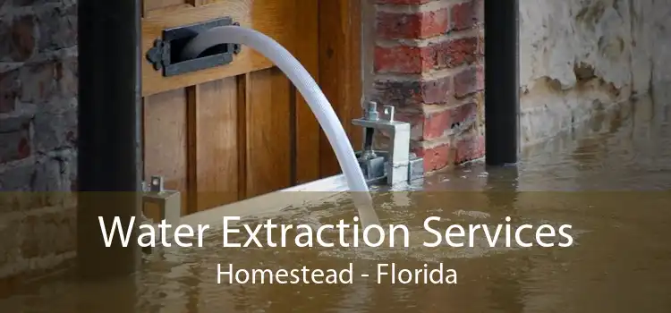 Water Extraction Services Homestead - Florida