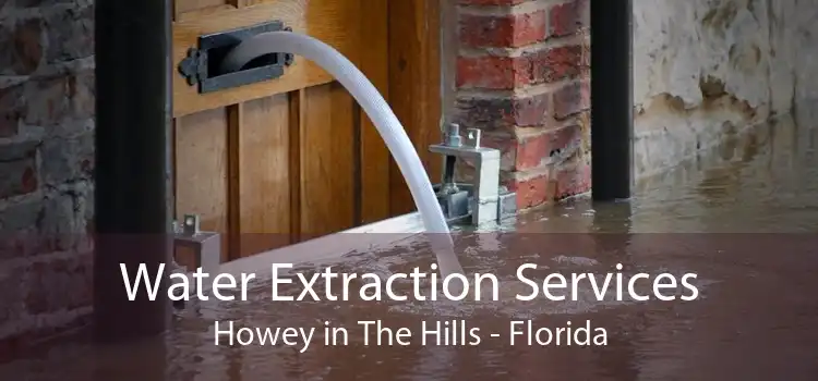 Water Extraction Services Howey in The Hills - Florida