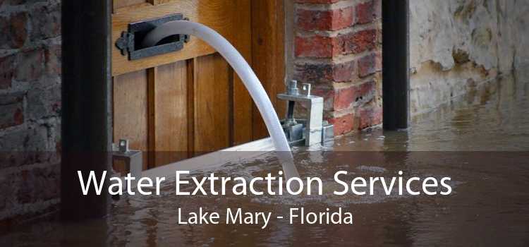 Water Extraction Services Lake Mary - Florida
